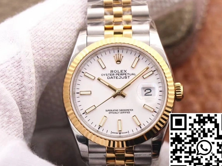 Rolex Dial EW Factory Datejust M126233-0019 White 0325
